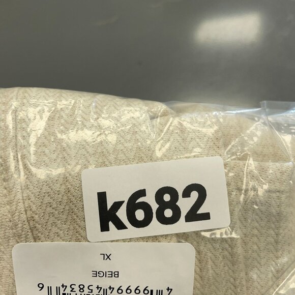 NEW Dockers Men's XL Quarter Zip Pullover Sweatshirt  Beige - Picture 12 of 12